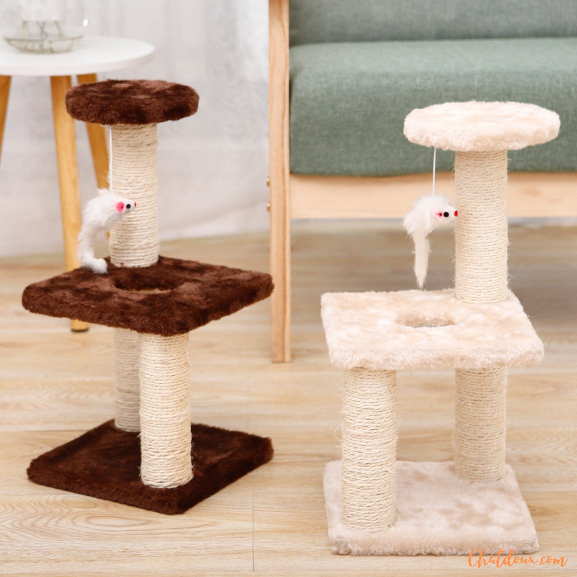 Petit arbre a chat Maron chatdoux