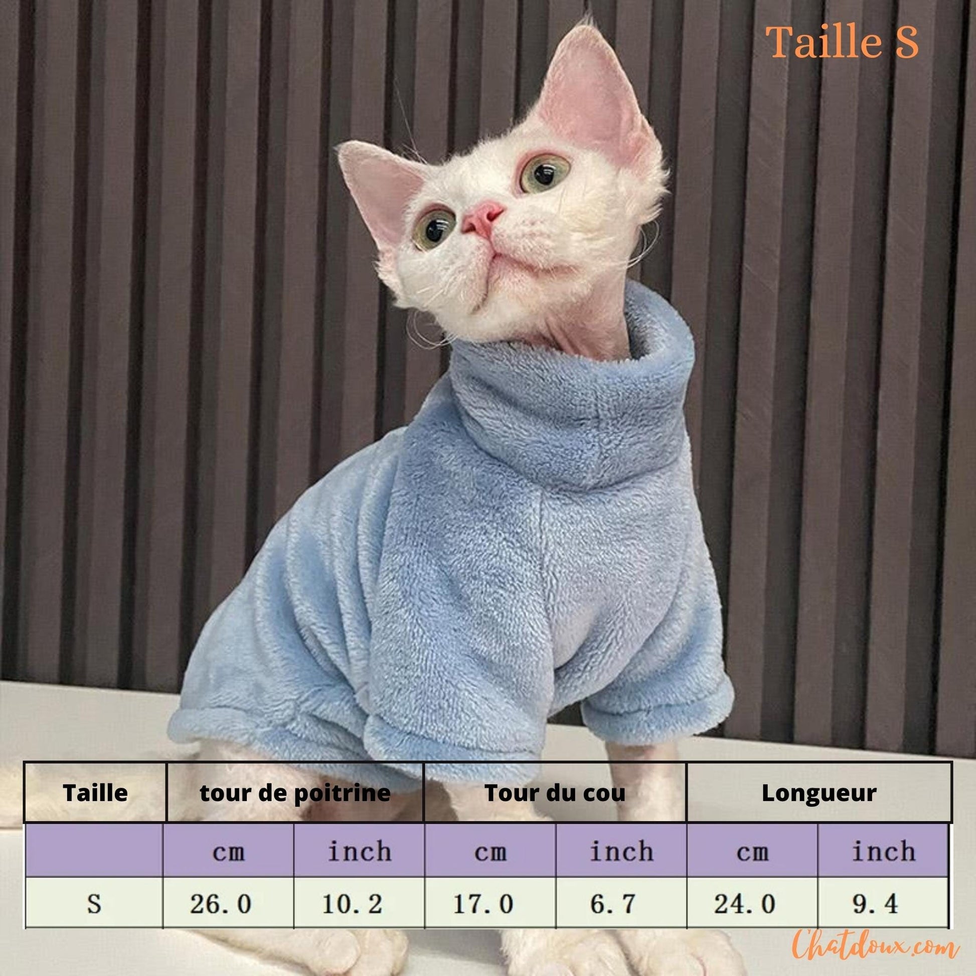 PULL CHAT | VÊTEMENT CHAUD POUR CHAT |  ChauChat™ chat doux
