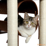 Arbre-a-chat-en-bois-a-tunnel