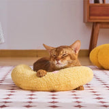 Coussin_pour_chat-couchat-couleur-jaune_Ultra-Doux_chat_doux