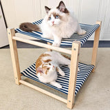 Hamac pour Chat - Hamac double niveau pour chat | CosyDuo chat doux