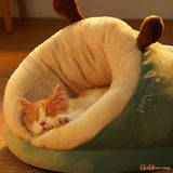 Niche pour chat Nidoux™ | Un cocon chaud et réconfortant (Copie) chatdoux