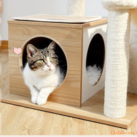 Arbre à Chat beige | 4Cat™ chatdoux