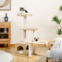 Arbre à Chat beige | 4Cat™ chatdoux