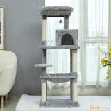 Arbre à Chat Gris | 4Cat™ chatdoux