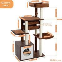 arbre-a-chat-maron-dimension