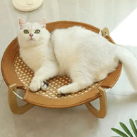 hamac pour chat - Hamac en bois | ZenRo™ chat doux