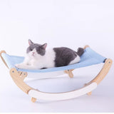 hamac chat - Hamac en bois | BalansoChat™ chat doux