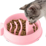 Gamelle anti glouton chat | Fishy™ chat doux
