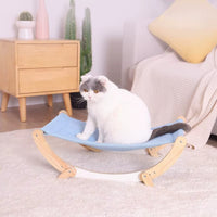 hamac chat - Hamac en bois | BalansoChat™ chat doux
