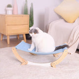 hamac chat - Hamac en bois | BalansoChat™ chat doux