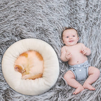 panier-chat-douillet-avec-bebe