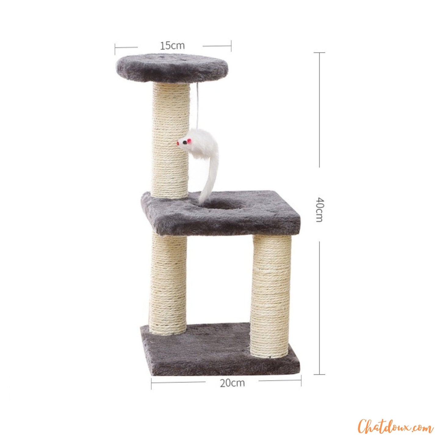 Petit arbre a chat Maron chatdoux