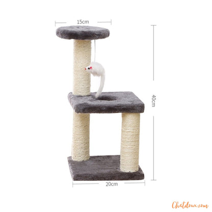 Petit arbre a chat Maron chatdoux