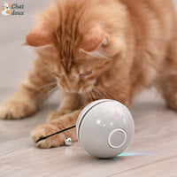 Balle rotative pour chat | CatyBall™ chat doux