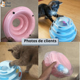 Jouet à 4 niveaux pour chat | CHAT | Spiralo™ chat doux