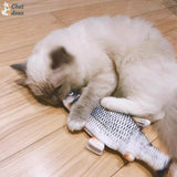 Poisson interactif pour chat | CrazyFish™ chat doux