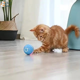 Balle rotative pour chat | CatyBall™ chat doux