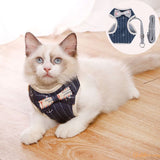 Harnais chat - Harnais avec papillon | Cutys™ chat doux