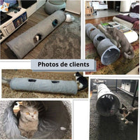 Tunnel d'exploration  pour chat | FanyTanny™ chat doux
