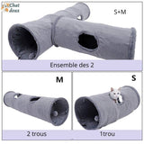 Tunnel d'exploration  pour chat | FanyTanny™ chat doux
