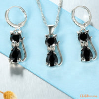 COLLIER FEMME | COLLIER ARGENT FEMME | NomProduit™ chat doux