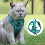 Harnais chat anti fugue | CatOut™ chat doux