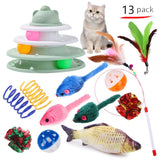Pack de jouets pour chat | SpiraloPack™ chat doux