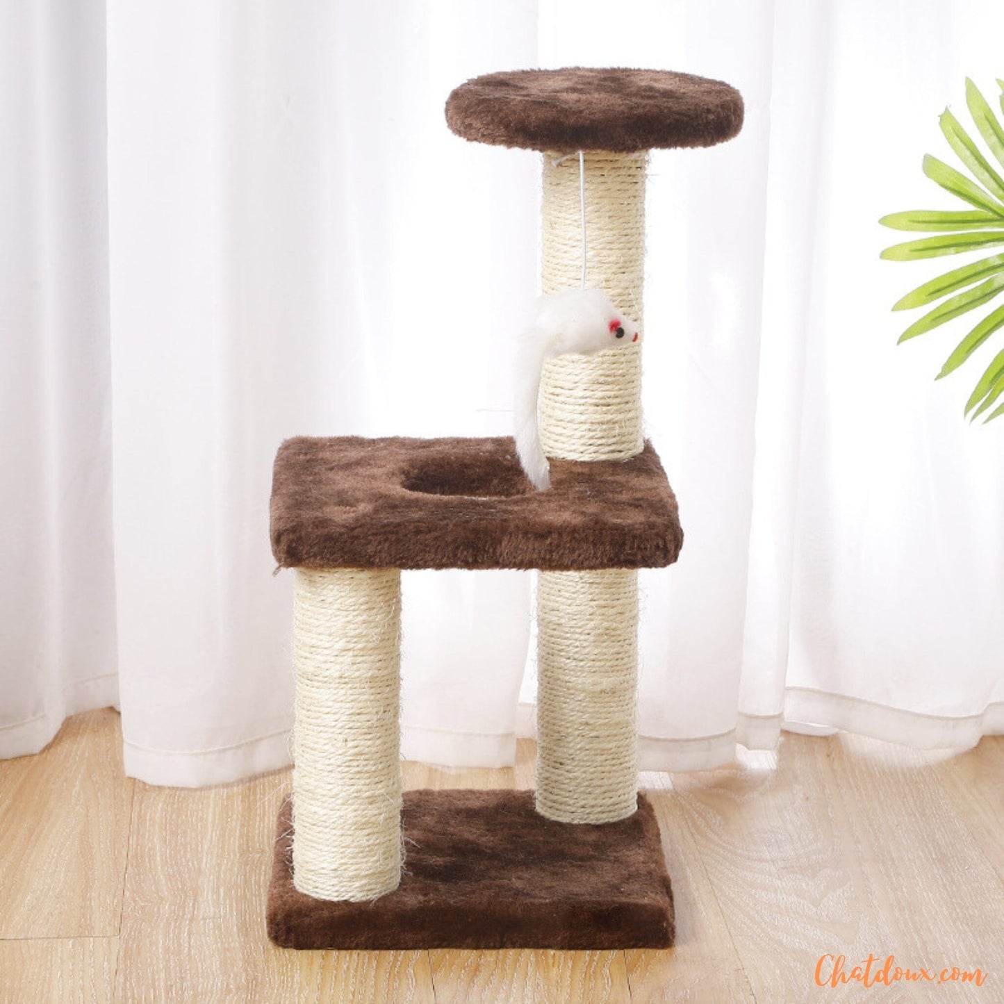 Petit arbre a chat Maron chatdoux