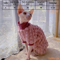 PULL CHAT | PULL POUR CHAT CHAUD ET DOUX| VETEMENT CHAT| Tchaty™ chat doux